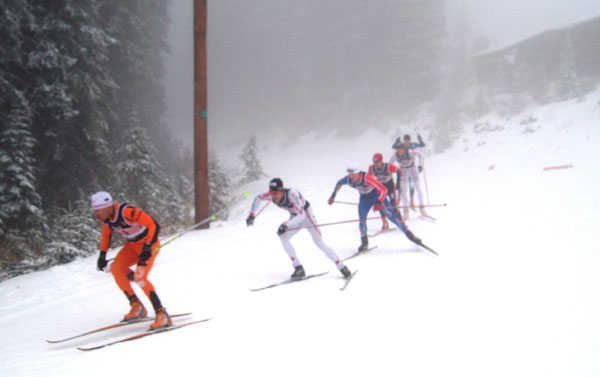 Canadian NorAms hosted at the Sovereign Lake ski venue in Silver Star, British Columbia