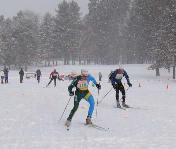 2009 Garland Glide cross country ski racer