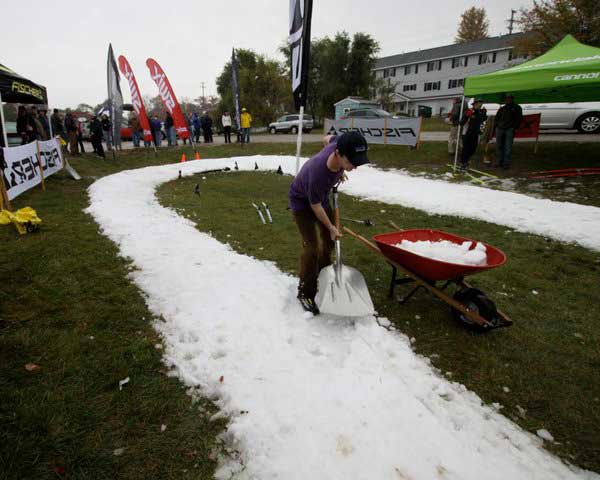 Brick Wheels cross country ski race