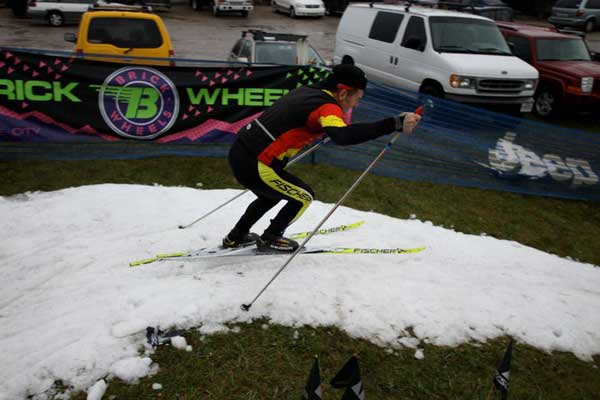 Brick Wheels cross country ski race
