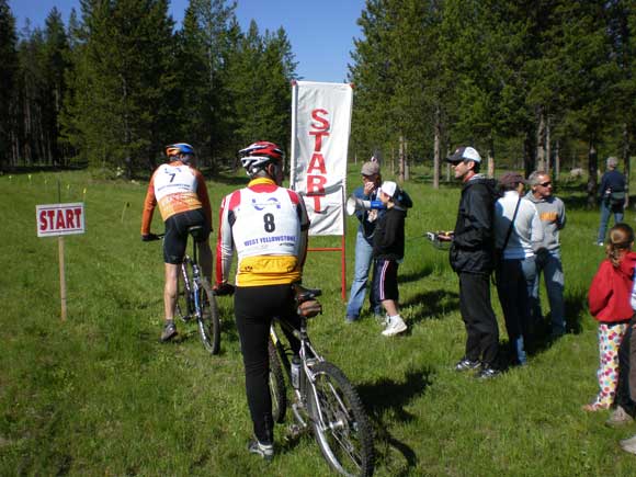 Summer Mountain Bike Biathlon in West Yellowstone