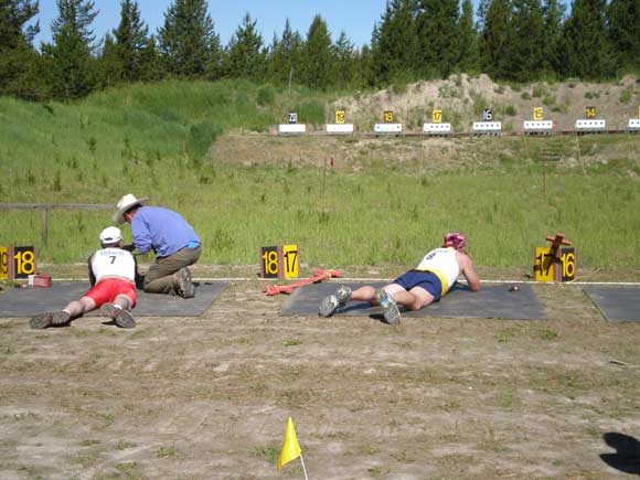 Summer Mountain Bike Biathlon in West Yellowstone