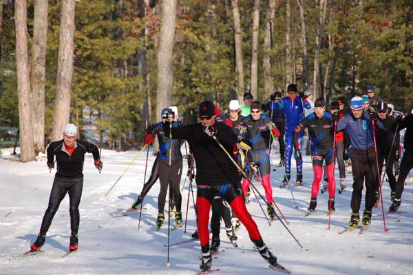 Occupy Winter cross country ski race