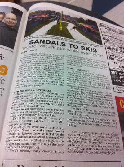 Local press is good