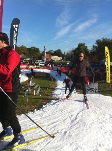 Course was open for warm up