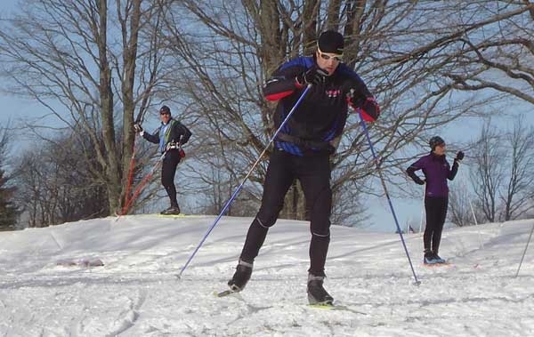 Wintercameandwente cross country ski race