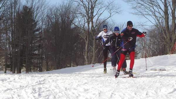 Wintercameandwente cross country ski race