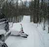 Black Mountain has snow