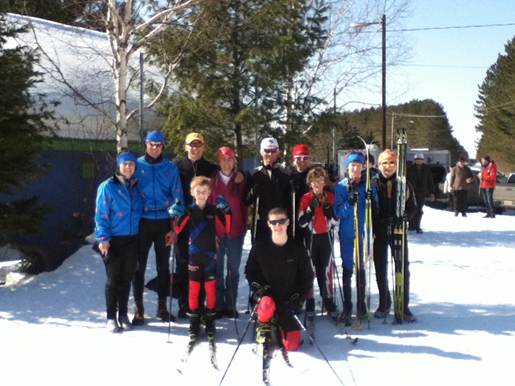 MICHIGAN SKIERS AT ONTARIO PROVINCIAL CHAMPIONSHIPS