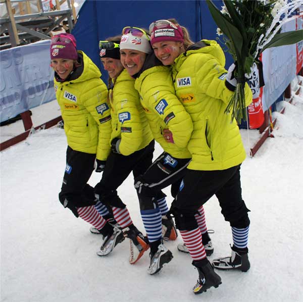 Socks on Nordic Athletes