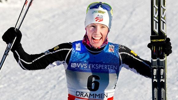 Kikkan Randall takes World Cup Sprint Title