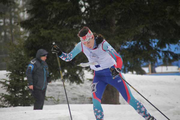 Ali Crocker at Ski Orienteering World Championships for 2013