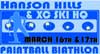 Two-day Paintball Biathlon in mid-March