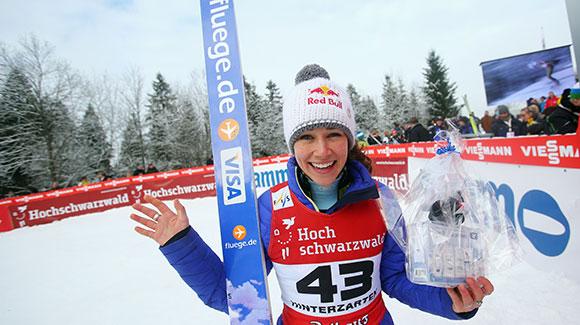  	 Two-time Junior Worlds medalist Sarah Hendrickson (shown here in a recent World Cup win) heads a team of 35 U.S. athletes at the Nordic Junior World Championships and U23 Championships getting underway in Liberec, Czech Republic. (Getty Images/Bongarts)