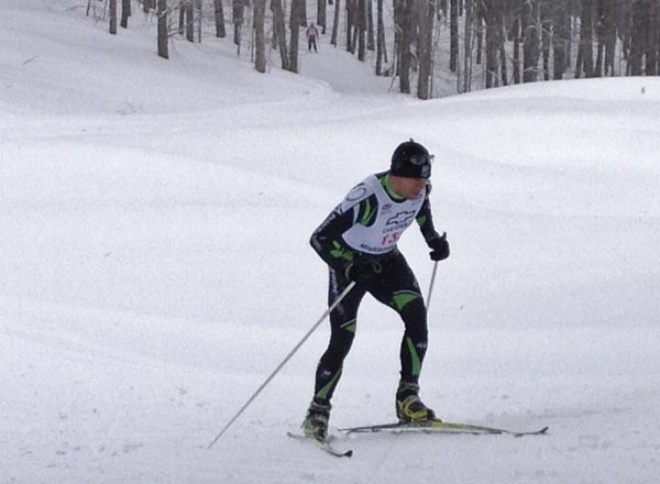 John O'Hearn in commanding lead 1KM before end of race