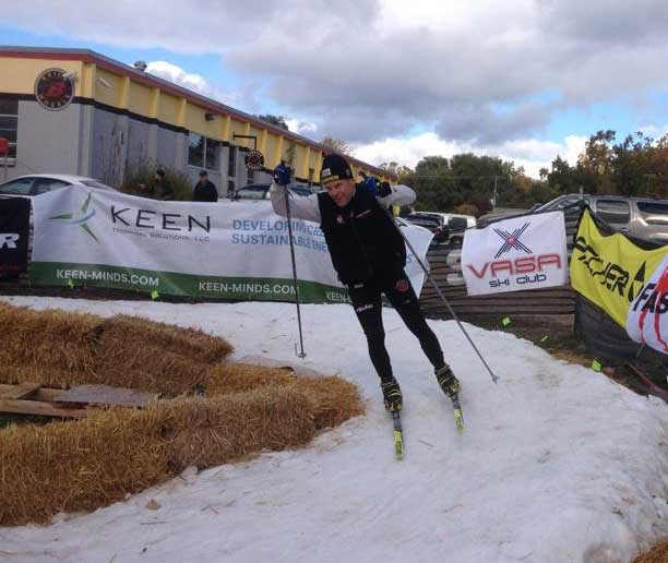 2013 Ski Fest xc ski race - Milan Baic