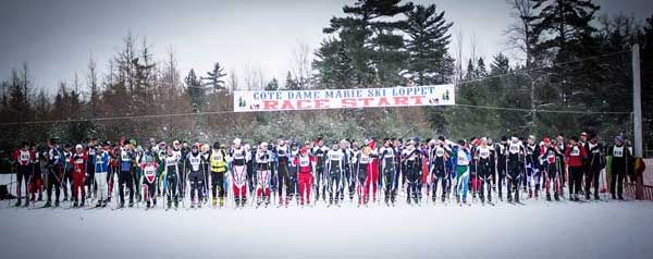 Cote Dame Marie cross country ski race