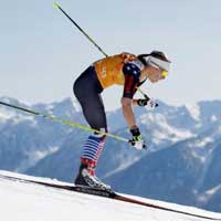 Liz Stephen 24th in 30K freestyle