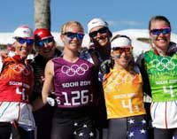 USA settles for 9th in women's 4x5 relay