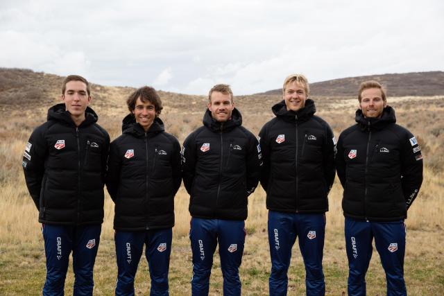 Men of the 2017 US Cross Country Ski Team