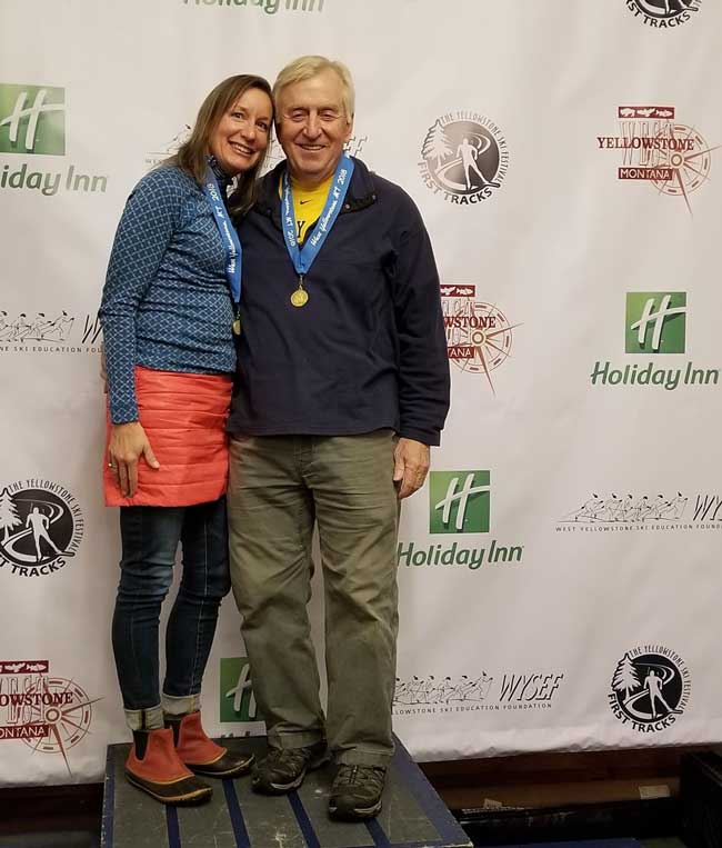 Ernie Brumbaugh and karne Kirk