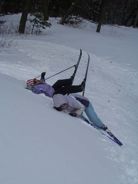 Grayling 4th and 5th graders learn to cross country ski