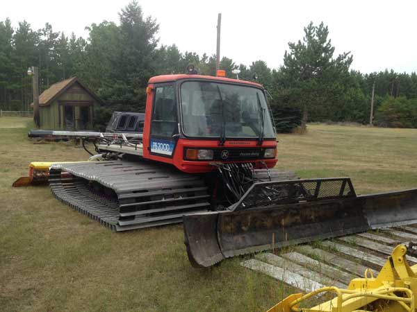 Forbush Corner Piston Bully 200 cross country ski trail groomer