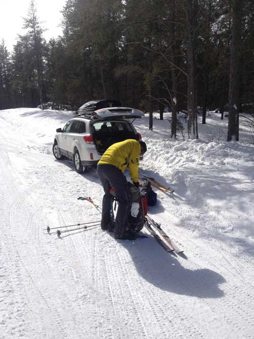 cross country ski across michigan