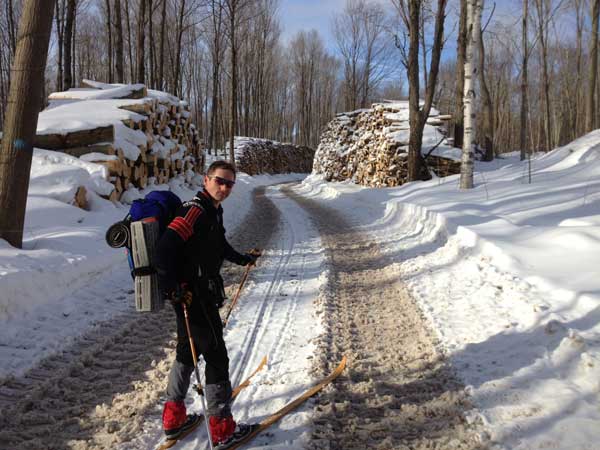 cross country ski across michigan