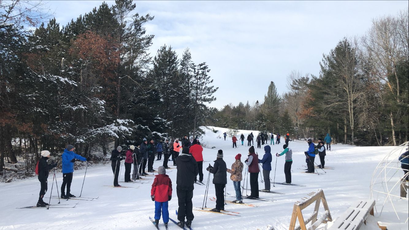 Free cross country ski lessons