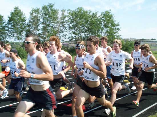 3,000 meter fitness test
