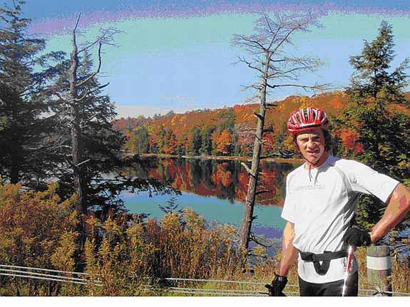 Thanksgiving cross country ski training