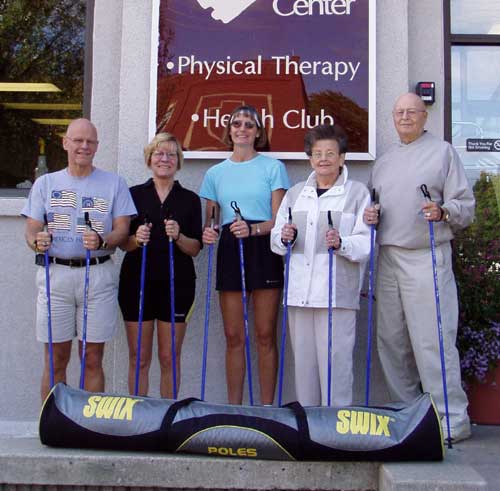Nordic ski walking