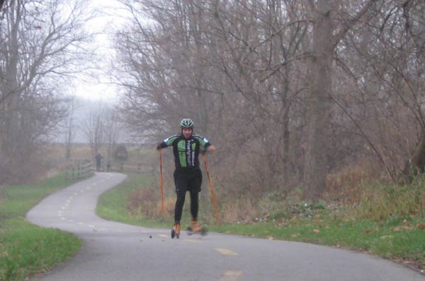 Danial Yankus, rollerski time trial organizer