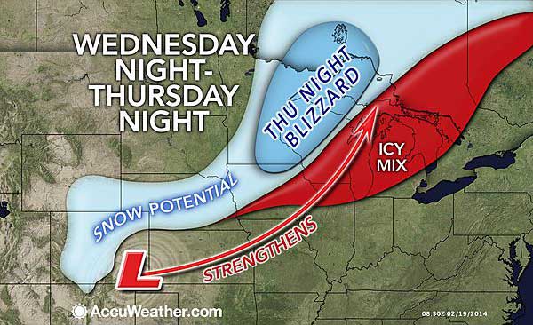 Winter storm feb 19-20, 2014