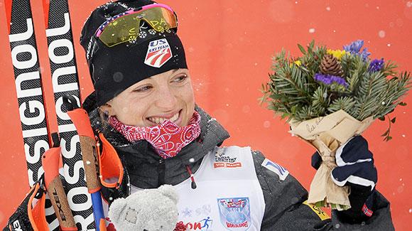 Fresh from a World Cup podium in Russia and a top-five in the Tour de Ski, Liz Stephen will highlight the World Championships team named Monday. The USSA named 16 athletes to represent the USA at the upcoming World Championships in Falun, Sweden. (U.S. Ski Team - Sarah Brunson)