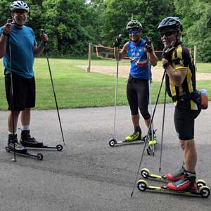 Feature image for Rollerski Time Trial at Maybury State Park, Oct 27