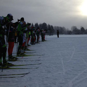 Feature image for UPDATE: The White Pine Stampede is on!...minus the 50k...plus SNOW!