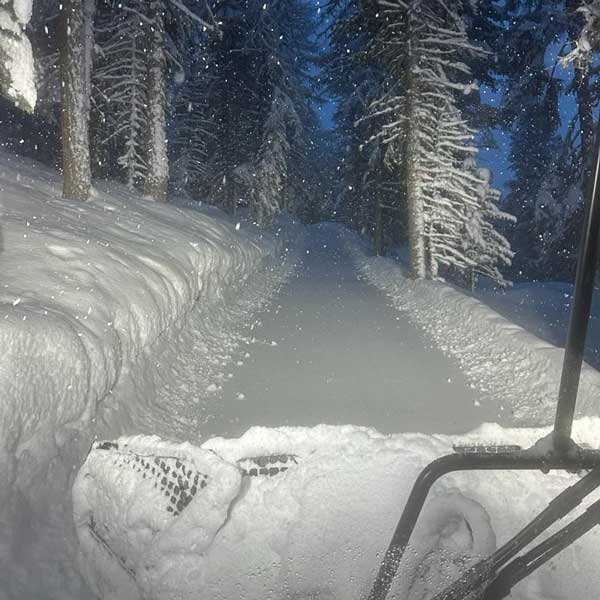 Feature image for 2024 Engadin shortens marathon: TOO MUCH SNOW!