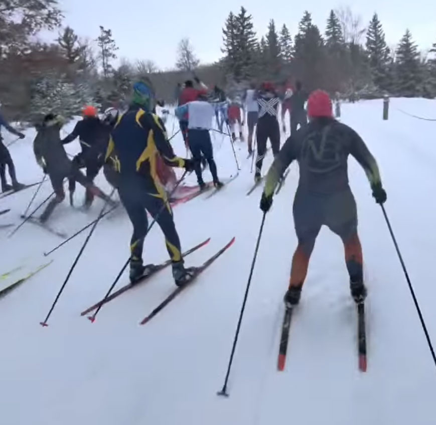 Feature image for Cote Dame Marie: Wakeley and O'Hearn ski away from competition
