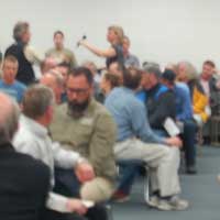 Feature image for Constructive DNR meeting of fatbikes vs, skiers on Vasa Trail