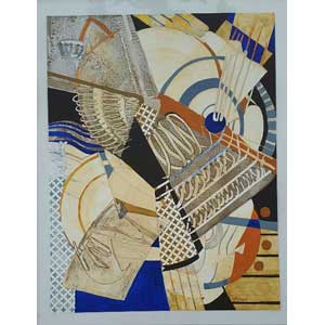 Feature image for Team NordicSkiRacer's resident artist has solo show