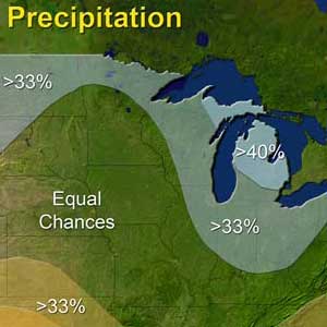 Feature image for NOAA Winter Outlook predicts cooler, wetter Michigan