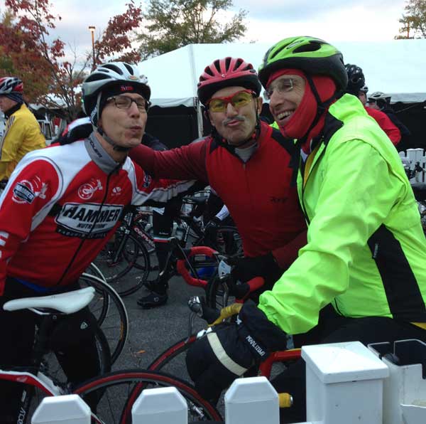 JDRF Nashville bike ride - the start
