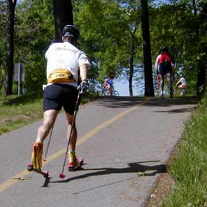 Feature image for Rollerski clinic in Livonia, MI this Saturday, July 15