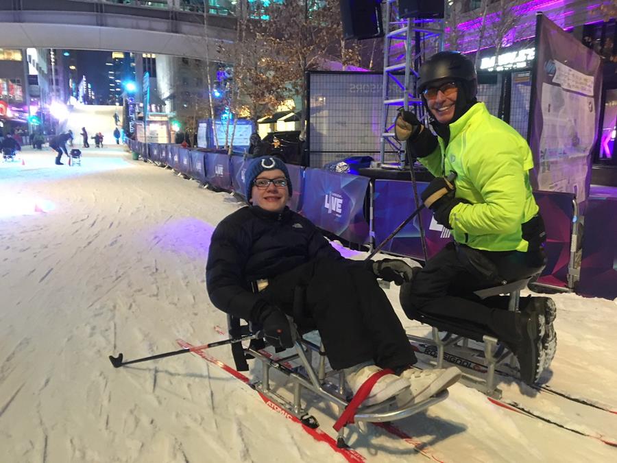Adaptive Nordic and Biathlon events for children