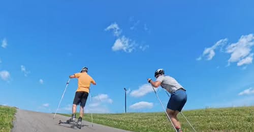 Feature image for Rollerskiing Clinic Schedule Summer 2025