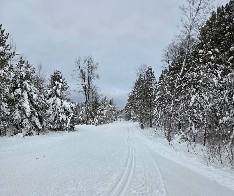 Doug Cornell says Forbush Corner has been fantastic for skiing!