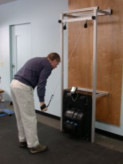 Vasa Ergometer wall mount frame