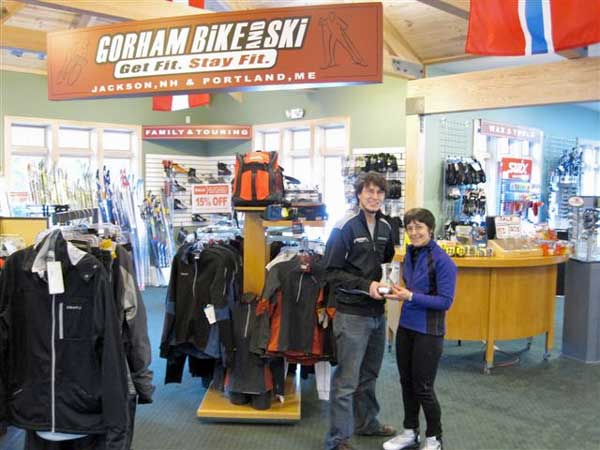 Swix billboard promotes cross country skiing